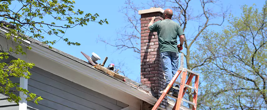 Vinyl and PVC Chimney Flashing Installation in Vallejo, CA