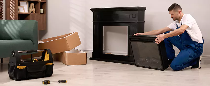 Old Rusted Metal Fireplace Repair And Replacement in Vallejo, CA