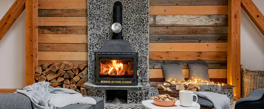 Thelin Hearth Products Direct Vent Gas Stove Fireplace Inspection in Vallejo, California